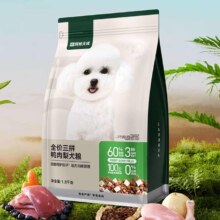 PLUS会员、需换购：网易严选 全价三拼鸭肉梨犬粮 120g