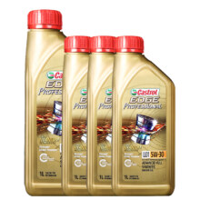 京东百亿补贴、PLUS会员：Castrol 嘉实多 全合成机油 极护 5W-30 1Lx4