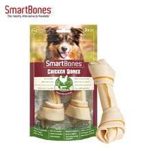 SmartBones 宠物狗狗零食磨牙棒 洁齿骨鸡肉味 中号-2支装158g