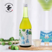 日本原装进口，九重杂贺 清奶露梅酒/酸桔酒/柚子酒720ml 赠冰川杯