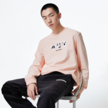 PLUS会员！JACK&JONES  杰克琼斯 春秋季运动卫衣合集 桃粉色