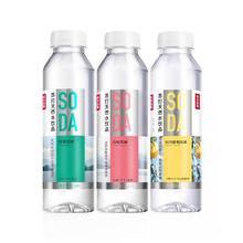 NONGFU SPRING 农夫山泉 苏打水天然水饮品410ml*6瓶量贩装无糖饮料白桃柠檬风味
