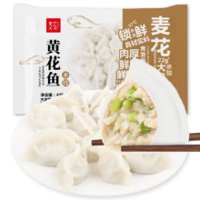 Plus会员:麦花水饺 黄花鱼水饺405g18只