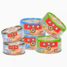 泰国进口 雄鸡标 金枪鱼罐头 800g（6罐）*2件