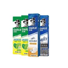 DARLIE 好来 原黑人牙膏薄荷茶倍健超白套装黄牙清新口气牙渍 大容量套装540g