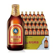 TSINGTAO 青岛啤酒 精酿小棕金296ml*24瓶（组合装 含赠到手共54瓶）