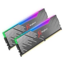 金百达（KINGBANK）32GB(16G×2)套装 DDR4 3600 台式机内存条 海力士CJR颗粒 黑刃RGB灯条 C16