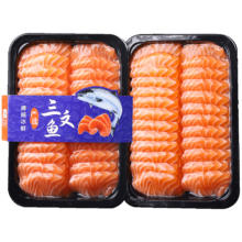 京东百亿补贴：海皇湾 三文鱼中段 400g