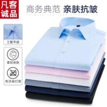 VANCL 凡客诚品 男士商务亲肤抗皱衬衫