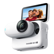 20点开始、PLUS会员：Insta360 影石 GO 3S 拇指运动相机 灵动白 64G 标准套装