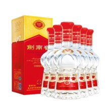 88VIP会员：剑南春52度浓香型白酒558ml×6瓶