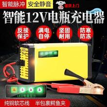 天南兄弟（TNBROTHERS）汽车摩托车家用电瓶充电器 12V20AH4灯黄色基础款