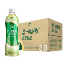 统一 阿萨姆煎茶奶绿 450ml*15瓶唐式古风煎茶（新老包装随机发货）