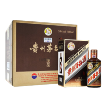 京东百亿补贴：茅台 彩釉珍品 53度 酱香型白酒 500ml*6盒 整箱装