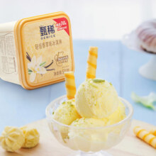 yili 伊利 甄稀生牛乳冰淇淋 香草味/白桃 560克（任选5桶）