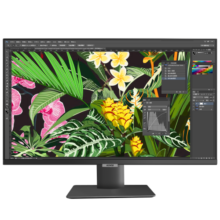 KOIOS K2723UB 27英寸4K Type-C HDR IPS窄边框 设计办公旋转升降显示器 黑色