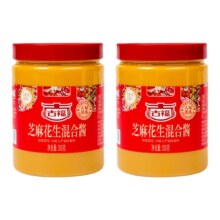需首购：GUFU 古福 芝麻花生混合酱 350g*2瓶