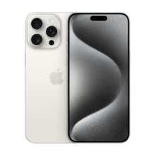 plus会员：Apple/苹果 iPhone 15 Pro Max (A3108) 1TB 白色钛金属 支持移动联通电信5G 双卡双待手机