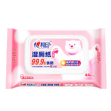 京东PLUS：心相印 女性专用湿厕纸 44片