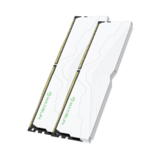 铭瑄(MAXSUN) 16GB(8GBX2)套装 DDR4 3200 台式机内存条 W4白猎鹰系列马甲条
