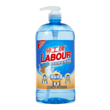 PLUS会员，京东百亿补贴：（labour）  劳工牌 洗洁精 瓶装 1.15kg（除菌去腥）