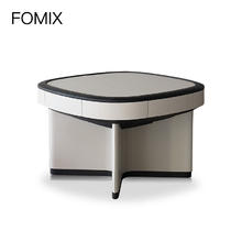 FOMIX 意式全自动麻将桌意大利新款家用高端轻奢马鞍皮奶油风电动麻将机 电动麻将桌 FLAMINGO