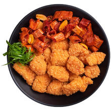 CP 正大食品 正大 清真盐酥鸡1kg 油炸小食 半成品 鸡米花