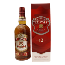 芝华士（Chivas Regal）12年 苏格兰威士忌 1000ml 洋酒