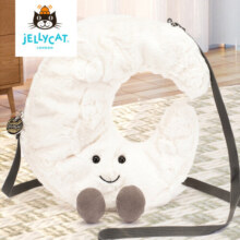 Jellycat英国高端毛绒玩具 趣味月亮包包 27cm 斜挎包 七夕情人节礼物