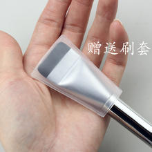 木棉团 一字粉底刷化妆刷遮瑕无痕魔术赠送防尘套