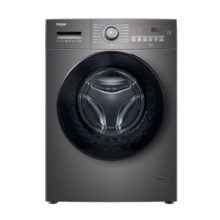 海尔（Haier）双喷淋滚筒洗衣机全自动 10公斤大容量 BLDC变频 超薄564mm 蒸汽除菌螨 洗烘一体机EG100HMATE35S