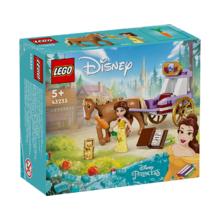 LEGO 乐高 积木拼装迪士尼43233 贝儿公主童话马车5岁 女孩儿童玩具生日礼物