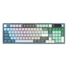 MACHENIKE 机械师 GK80 机械键盘三模机械键盘 墨苍青 TTC金星轴