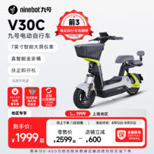 九号（Ninebot）电动自行车V30C智能电动车新国标电动车【门店自提】 到门店选颜色