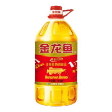 金龙鱼 食用油 黄金比例食用植物调和油6.18L