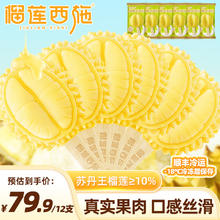 榴莲西施 苏丹王榴莲冰淇淋 60g*12支