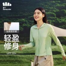 Beneunder 蕉下 旷也系列 原纱防晒 女士连帽速干防晒衣