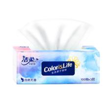 C&S 洁柔 抽纸100抽+心相印抽纸240张+心相印卷纸100g