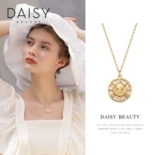 七夕好礼：DAISY BEAUTY 赵今麦同款 硬币月亮女神项链