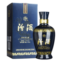 汾酒 蓝汾 清香型白酒 53度475ml 单瓶装 汾酒 （53度仿蓝瓷）