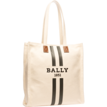 巴利（BALLY)【礼物】女士赵露思同款织物条纹手提单肩包送女友