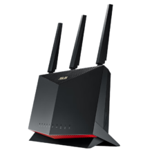 20点：ASUS 华硕 RT-AX86U Pro 双频5700M 家用千兆Mesh无线路由器 黑色 单个装