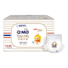 奇莫Q-MO皇家至柔拉拉裤XL60片(12-17kg)电商装加大码弹力裤薄透能吸