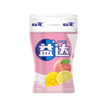 plus会员:益达(Extra)无糖口香糖 混合水果味 约70粒/瓶