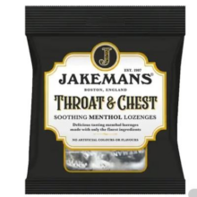 JAKEMANS 茴香桉叶味糖 英国进口润喉糖薄荷糖护嗓清凉糖果73g