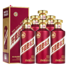 10日0点、京东秒杀：茅台 迎宾 紫 53度 酱香型白酒 500ml*6瓶 整箱装