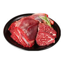 plus会员、需凑单:百里炙 进口原切牛腱子1kg＊2件