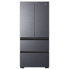 预售、PLUS会员：Haier 海尔 482升和景 法式四开门冰箱 一级能效 BCD-482WGHFDB9SYU
