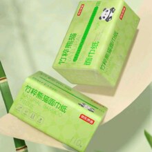 京东京造 竹粹本色抽纸 3层110抽*4包