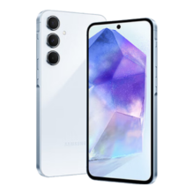 京东百亿补贴：三星（SAMSUNG）Galaxy A55 5G游戏手机 8GB+256GB 浅瓷蓝